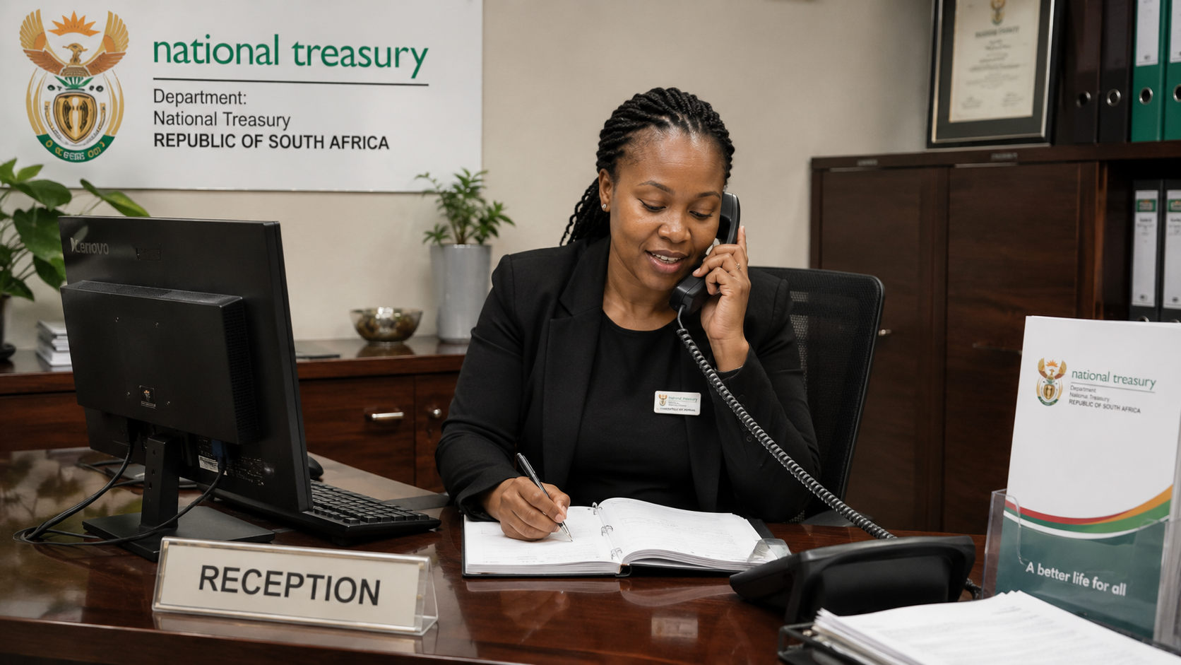 DPSA POST 31/85: 3 Exciting National Treasury Receptionist Jobs 2026